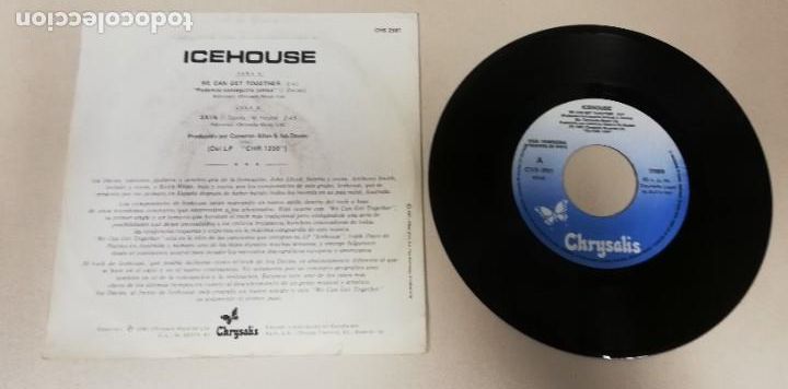 Discos de vinilo: Icehouse - We Can Get Together (7&rdquo;, Single) - Foto 2
