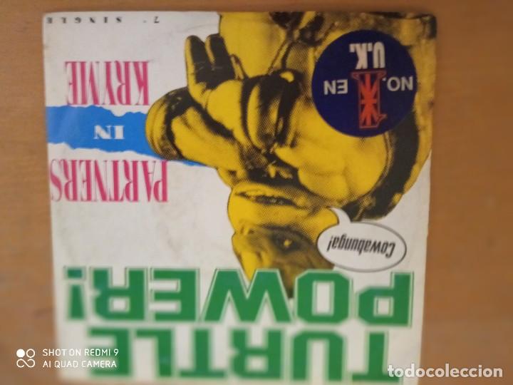 Discos de vinilo: Partners In Kryme Turtle Power SINGLE - Foto 1