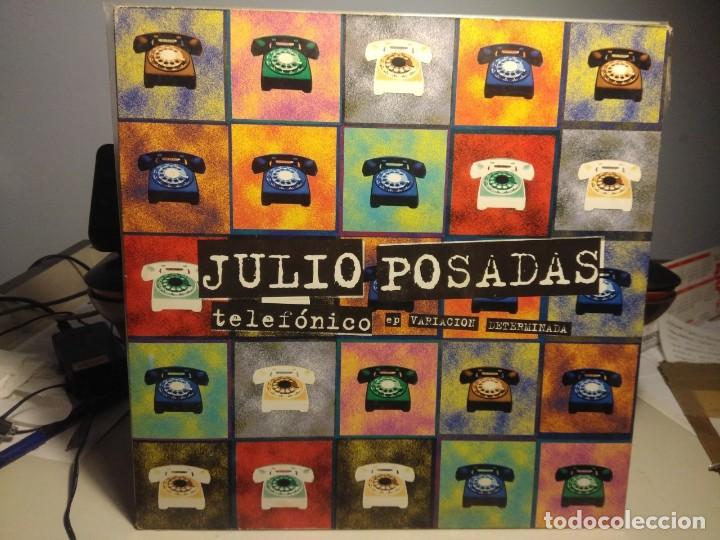 Discos de vinilo: MAXI JULIO POSADAS : TELEFONICO EP VARIACION DETERMINADA - Foto 1