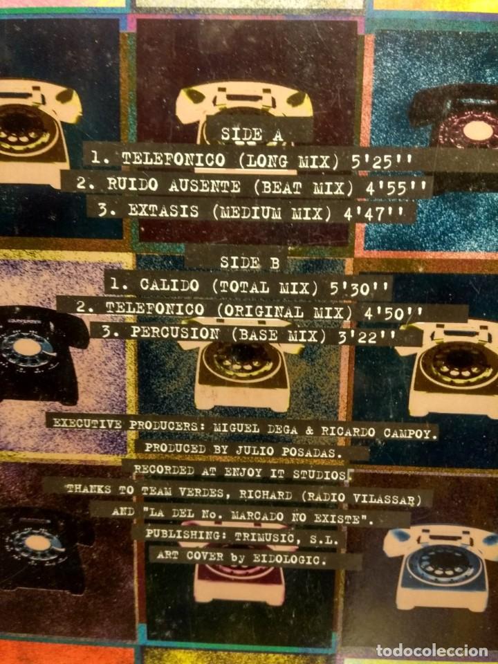 Discos de vinilo: MAXI JULIO POSADAS : TELEFONICO EP VARIACION DETERMINADA - Foto 3