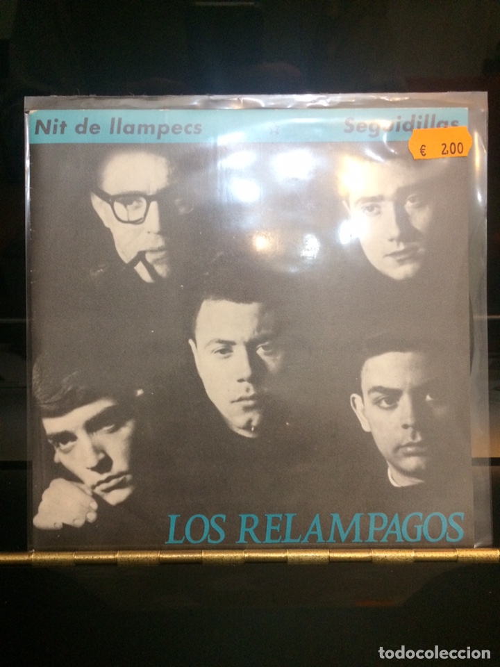 Discos de vinilo: LOS REL&Aacute;MPAGOS. Single. Nit de Llampecs. - Foto 1