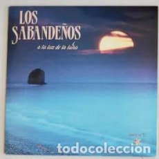 Discos de vinilo: LOS SABANDEÑOS / A LA LUZ DE LA LUNA / 2LP / ZAFIRO / 1990 / ESPAÑA. Lote 234308810