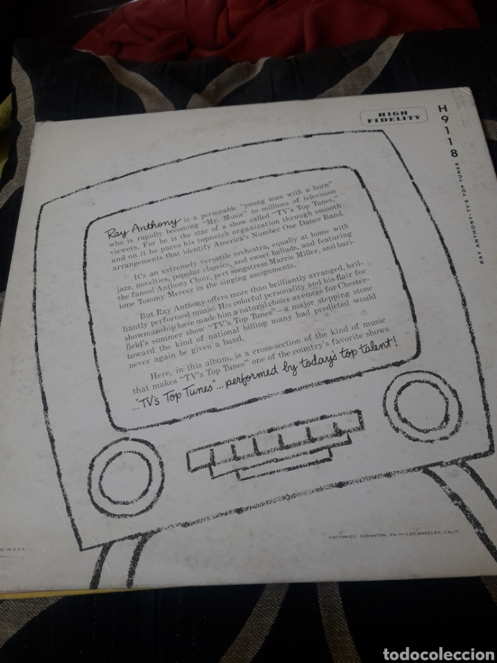 Discos de vinilo: Antiguo vinilo de Ray Anthony, edici&oacute;n de USA - Foto 2