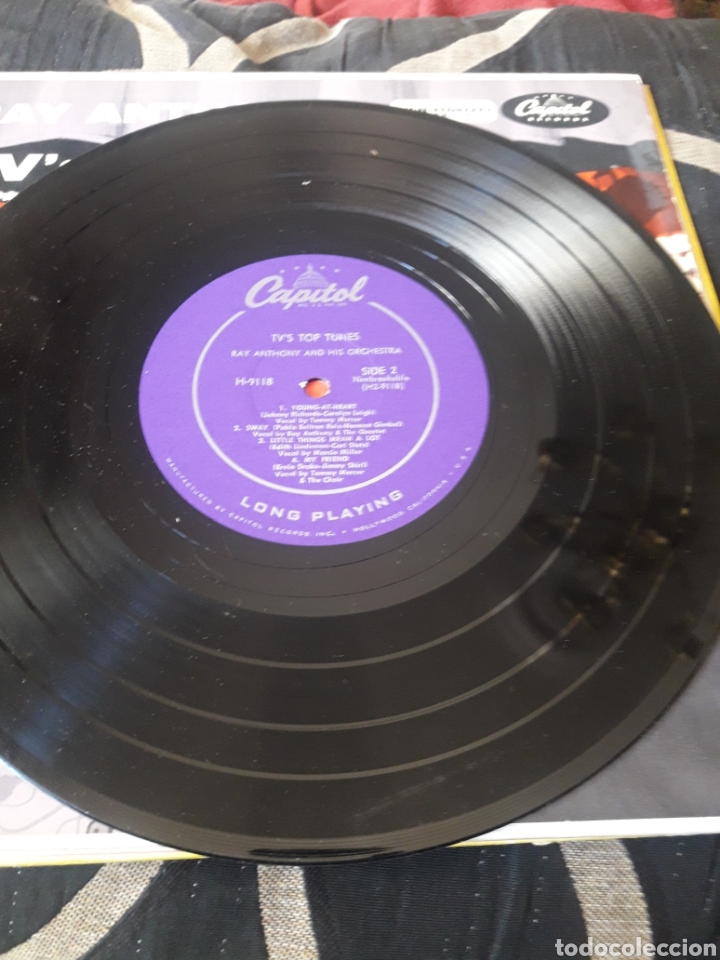 Discos de vinilo: Antiguo vinilo de Ray Anthony, edici&oacute;n de USA - Foto 4