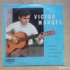 Discos de vinilo: VICTOR MANUEL / LA ROMERIA / EL MENDIGO + 2 (EP ORLADOR 1970)
