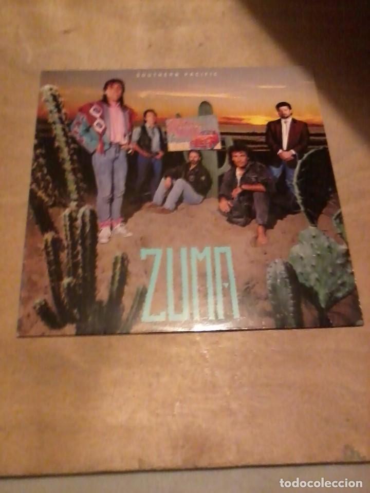 Discos de vinilo: Southern Pacific LP Zuma Ger.1988 insert - Foto 1