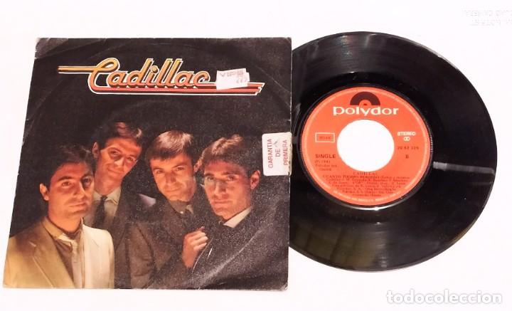 Discos de vinilo: SINGLE VINILO CADILLAC - PENSANDO EN TI - POLYDOR 1981 - Foto 2