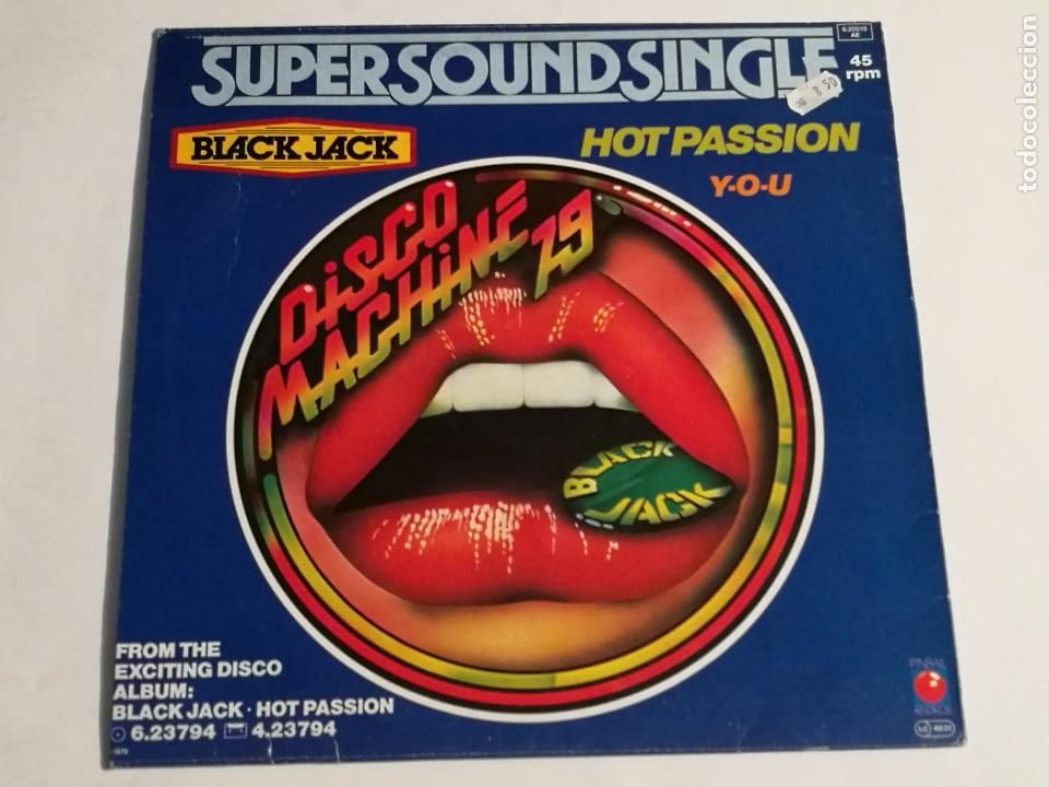 Discos de vinilo: Black Jack - Hot Passion - 1979 - Foto 2