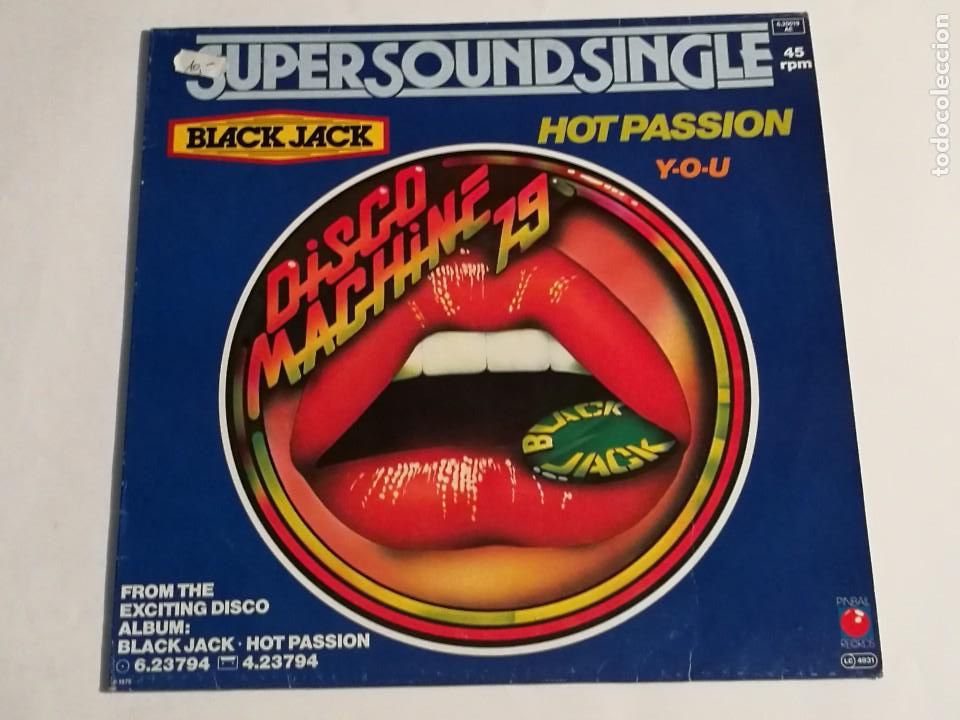 Discos de vinilo: Black Jack - Hot Passion - 1979 - Foto 1
