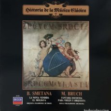 Discos de vinilo: VINILO - 1984 - VARIOS - LA NOVIA VENDIDA - EL MOLDAVA - FANTASÍA ESCOCESA PARA VIOLÍN Y ORQUESTA. Lote 234427930