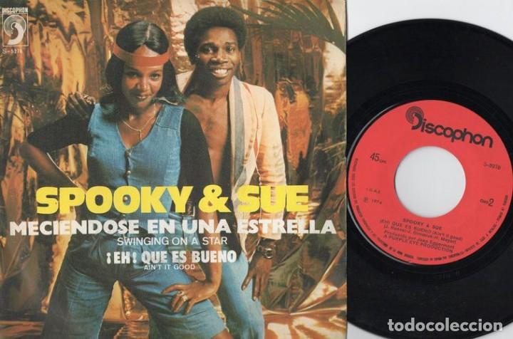 Discos de vinilo: SPOOKY & SUE - SWINGING ON A STAR - SINGLE DE VINILO - Foto 1