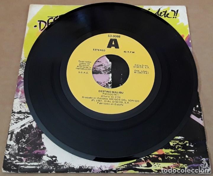 Vinyl-Schallplatten: SINGLE - DESTINO MALIBU - PIERDETE / NICOLAS