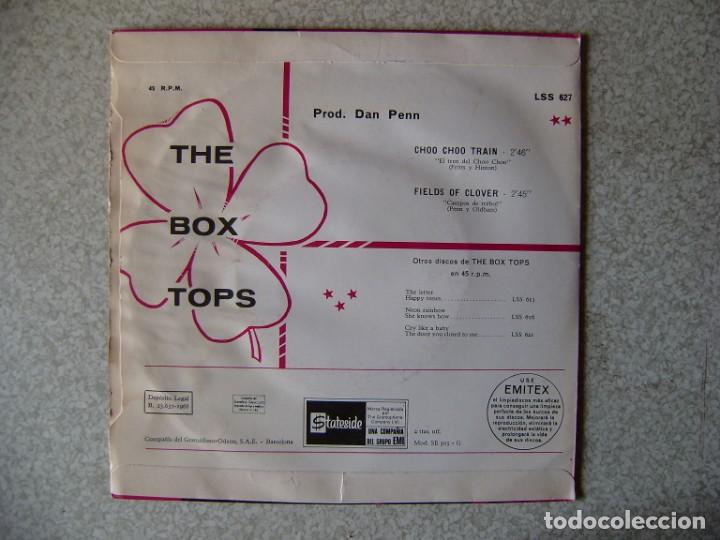 Discos de vinilo: THE BOX TOPS.CHOO CHOO TRAIN + 1..EX - Foto 2