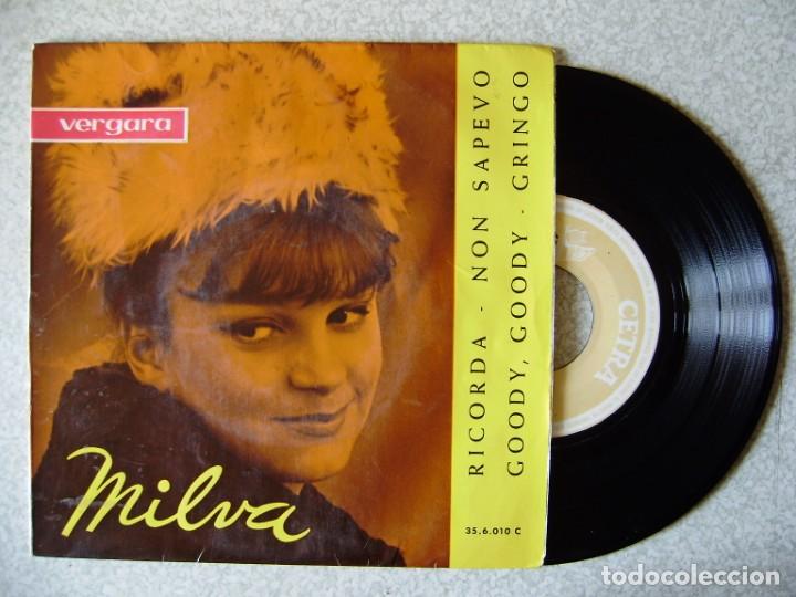 Discos de vinilo: MILVA.RICORDA + 3...EX - Foto 1