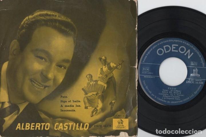 Discos de vinilo: ALBERTO CASTILLO - PATO - EP DE VINILO - Foto 1