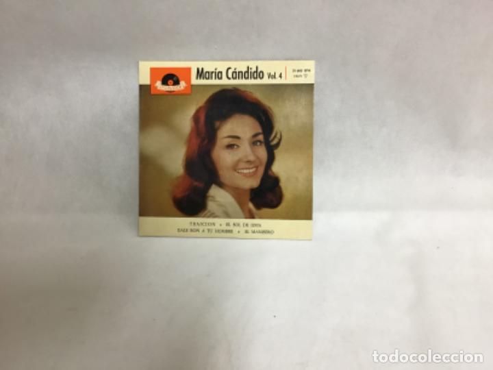 Discos de vinilo: MAR&Iacute;A C&Aacute;NDIDO, DISCO A&Ntilde;O 1961 - Foto 2