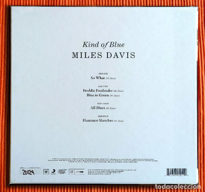 Discos de vinilo: MILES DAVIS - KIND OF BLUE Edición Limitada y Numerada MFSL 2LP vinilo 180g Box Set Precintado - Foto 2 - 76382283