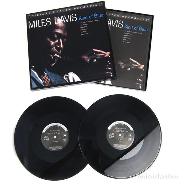 Discos de vinilo: MILES DAVIS - KIND OF BLUE Edición Limitada y Numerada MFSL 2LP vinilo 180g Box Set Precintado - Foto 5 - 76382283