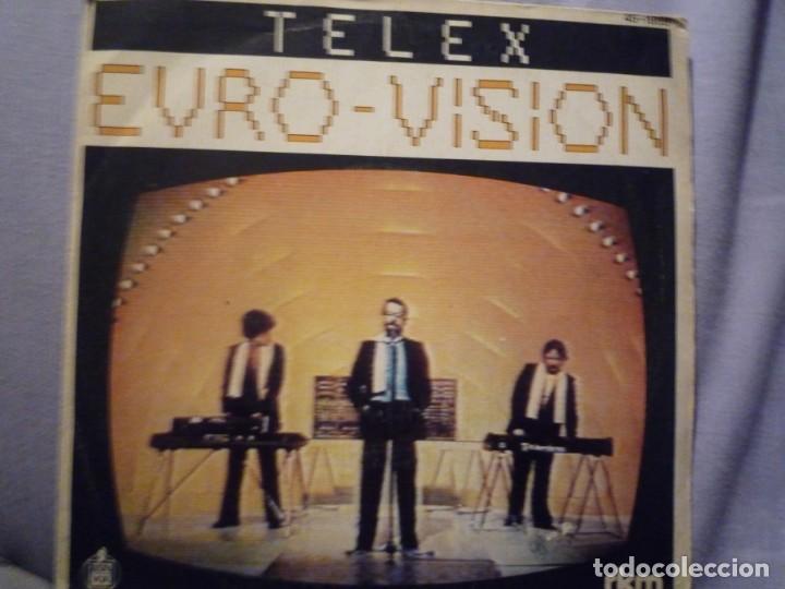 Discos de vinilo: TELEX-EURO-VISION-SINGLE - Foto 1