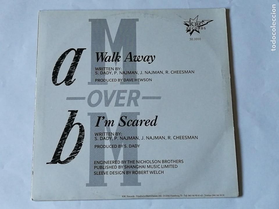 Discos de vinilo: M Over M - Walk Away - 1989 - Foto 2