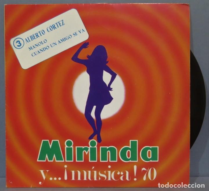 Discos de vinilo: SINGLE. ALBERTO CORTEZ. MANOLO - Foto 1