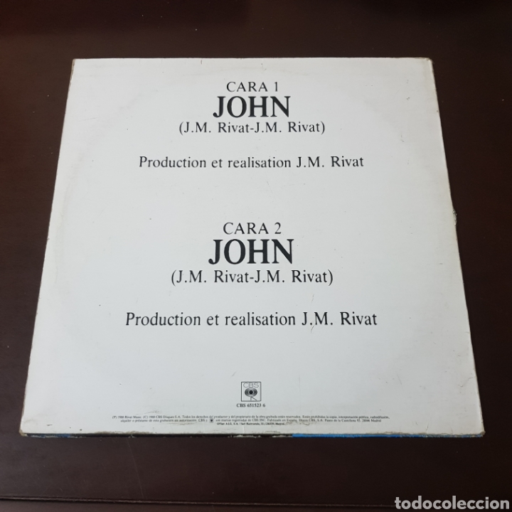 Discos de vinilo: DESIRELESS - JOHN - MAXI SINGLE - Foto 2