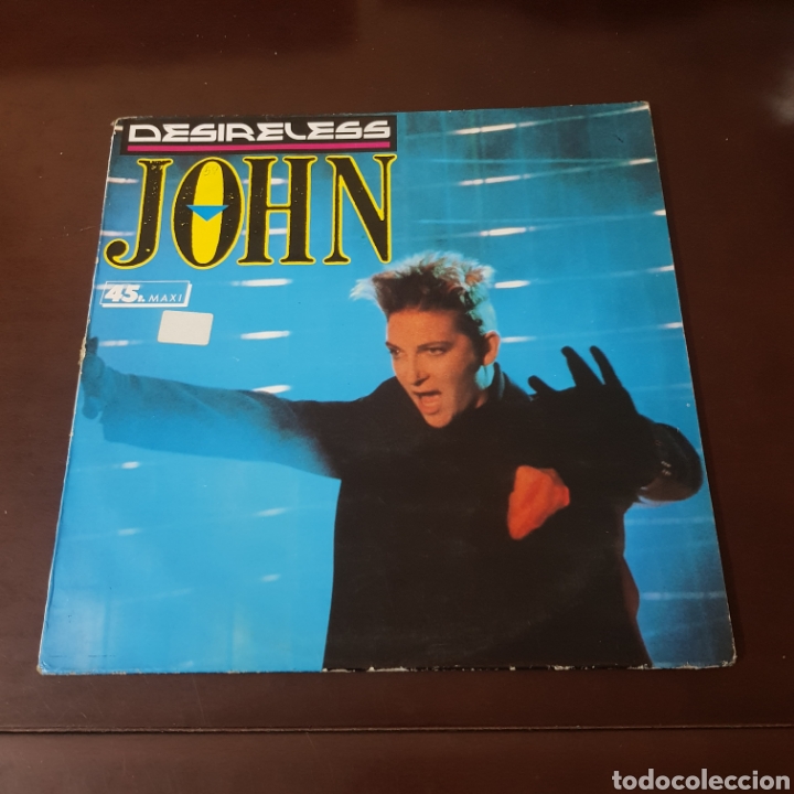 Discos de vinilo: DESIRELESS - JOHN - MAXI SINGLE - Foto 1