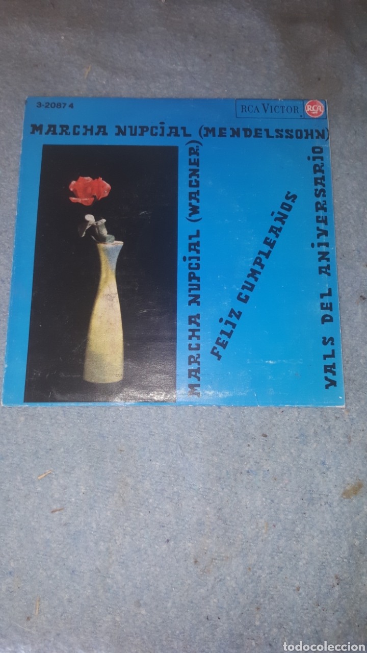 Discos de vinilo: MARCHA NUPCIAL - MENDELSON - Foto 1