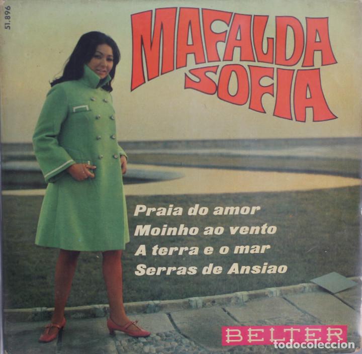 Discos de vinilo: MAFALDA SOFIA// PRAIA DO AMOR+3// EP// 1968// BELTER - Foto 1