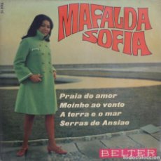 Discos de vinilo: MAFALDA SOFIA// PRAIA DO AMOR+3// EP// 1968// BELTER