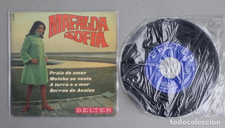 Discos de vinilo: MAFALDA SOFIA// PRAIA DO AMOR+3// EP// 1968// BELTER - Foto 3
