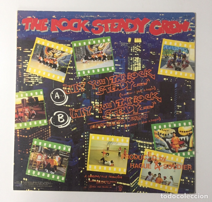 Discos de vinilo: MAXI THE ROCK STEADY CREW (Hey you) - Foto 2