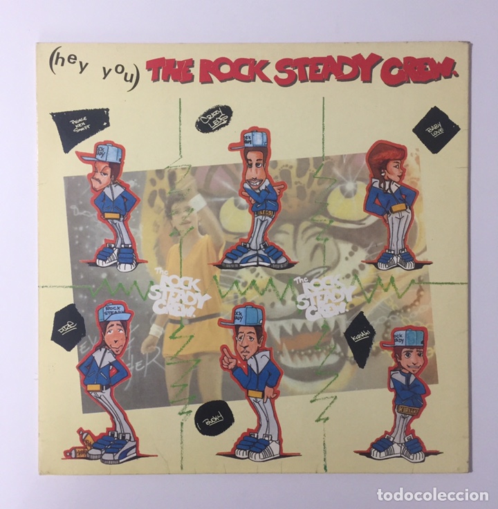 Discos de vinilo: MAXI THE ROCK STEADY CREW (Hey you) - Foto 1