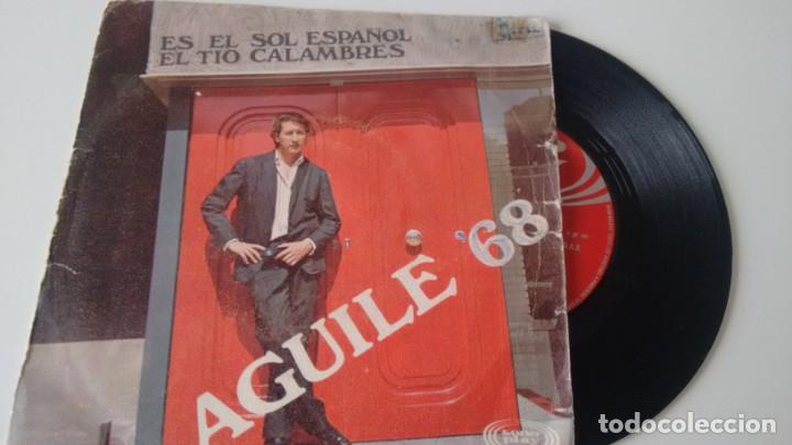 Discos de vinilo: SINGLE (VINILO) DE LUIS AGUILE A&Ntilde;OS 60 - Foto 1