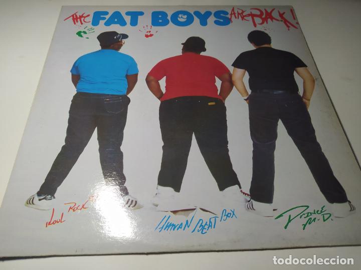LP - FAT BOYS ‎– THE FAT BOYS ARE BACK - SUS 1016 (VG+ / VG+) US 1985 (Música - Discos - LP Vinilo - Rap / Hip Hop)