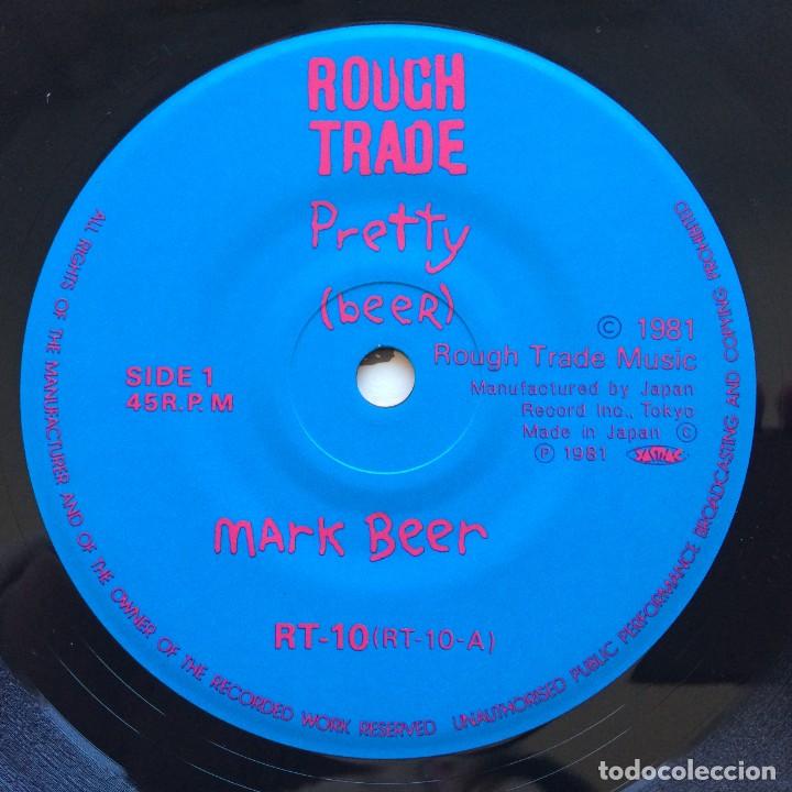 Discos de vinilo: Mark Beer &lrm;&ndash; Pretty / Per(version) Japan,1981 Rough Trade* - Foto 5