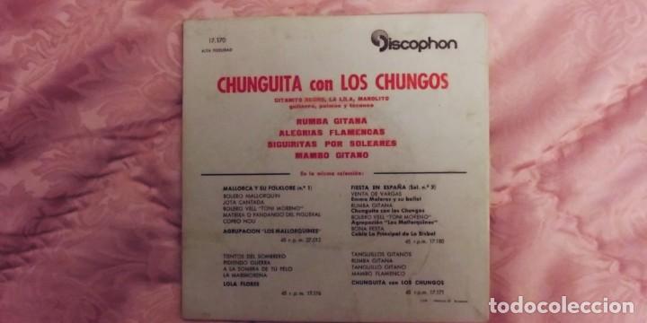 Discos de vinilo: CHUNGUITA CON LOS CHUNGOS-EP RUMBA GITANA +3 - Foto 2