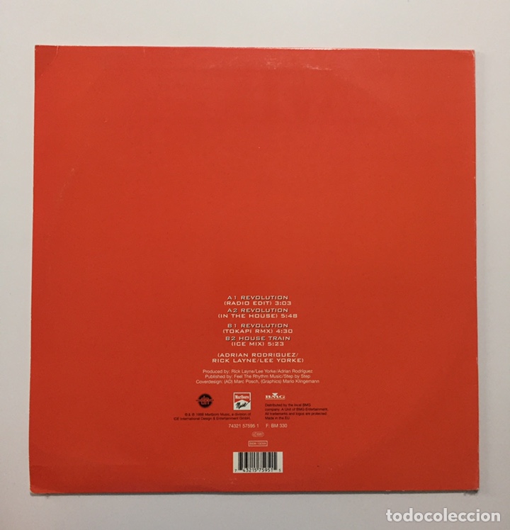 Discos de vinilo: MAXI REVOLUTION - RODRIGUEZ (4 Temas) - Foto 2