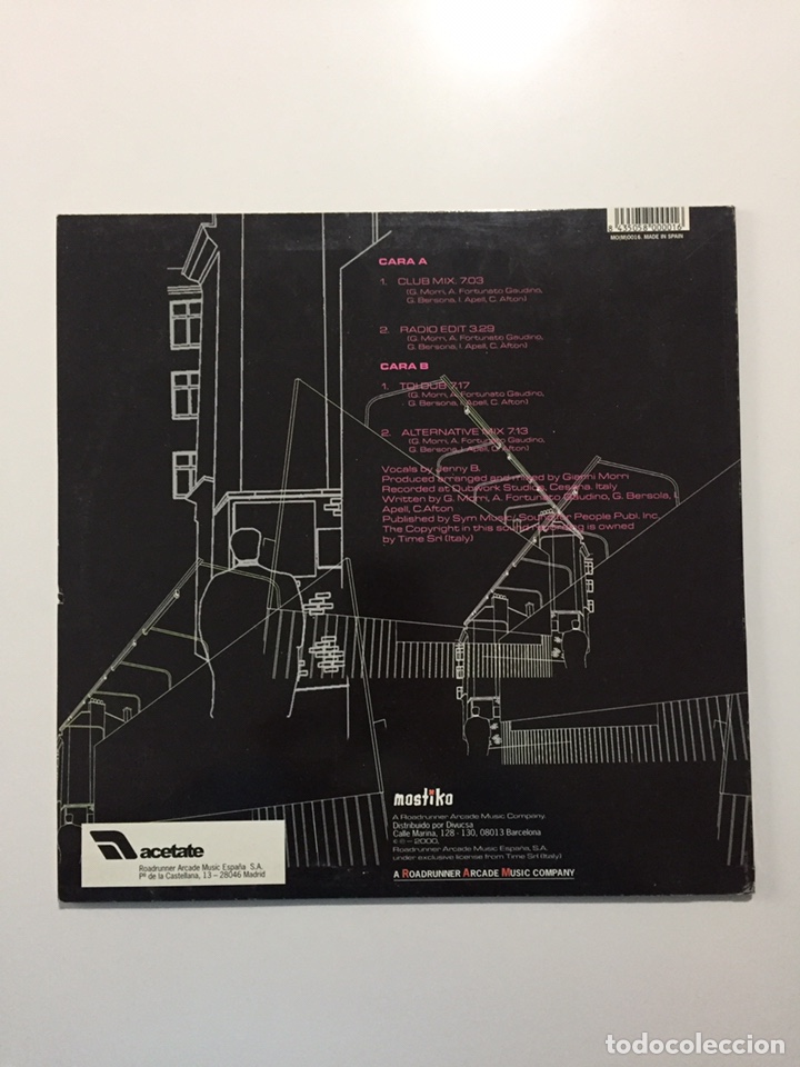 Discos de vinilo: MAXI TOFUNK ALRIGHT - MAKE ME FEEL - Muy raro!!! - Foto 2