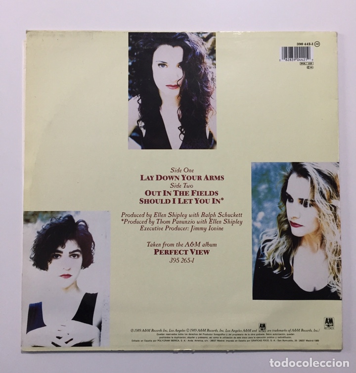Discos de vinilo: MAXI THE GRACES - LAY DOWN YOUR ARMS - Foto 2