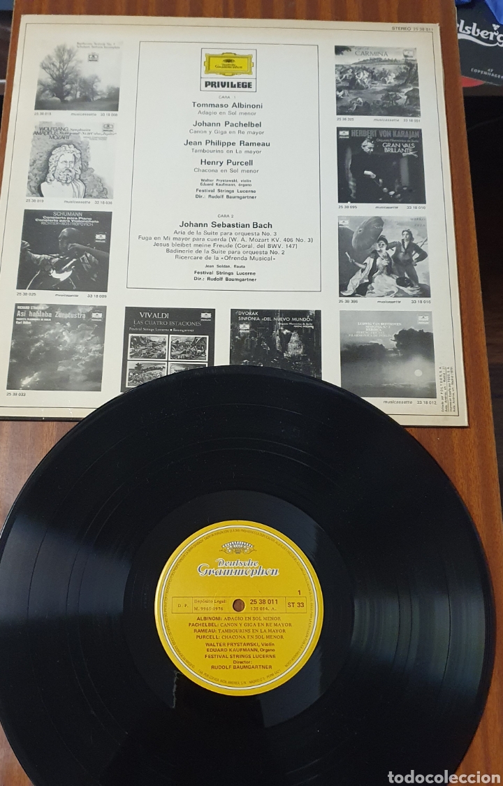 Discos de vinilo: Albinoni: Adagio - Foto 2