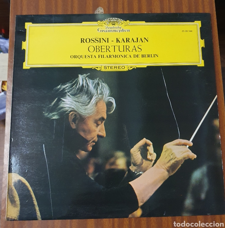 Discos de vinilo: Rossini - Karajan - Oberturas - Foto 1