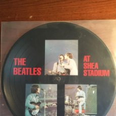 Disques de vinyle: BEATLES, PICTURE DISC LP AT SHEA STADIUM, EDICIÓN INGLESA. Lote 234913305