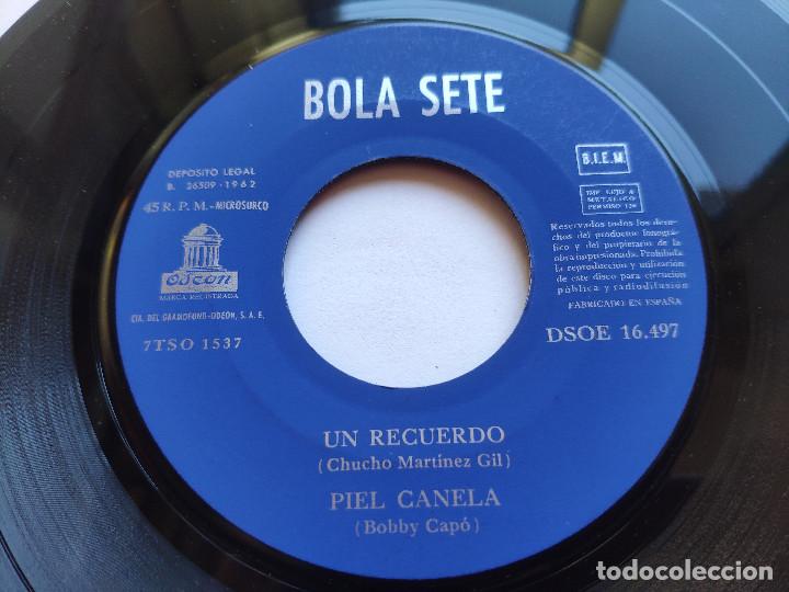 Discos de vinilo: BOLA SETE - EP Spain PS - MINT * BRIGITTE BARDOT / UN RECUERDO / PIEL CANELA / NOITE CHUVOSA - Foto 3 - 234939440