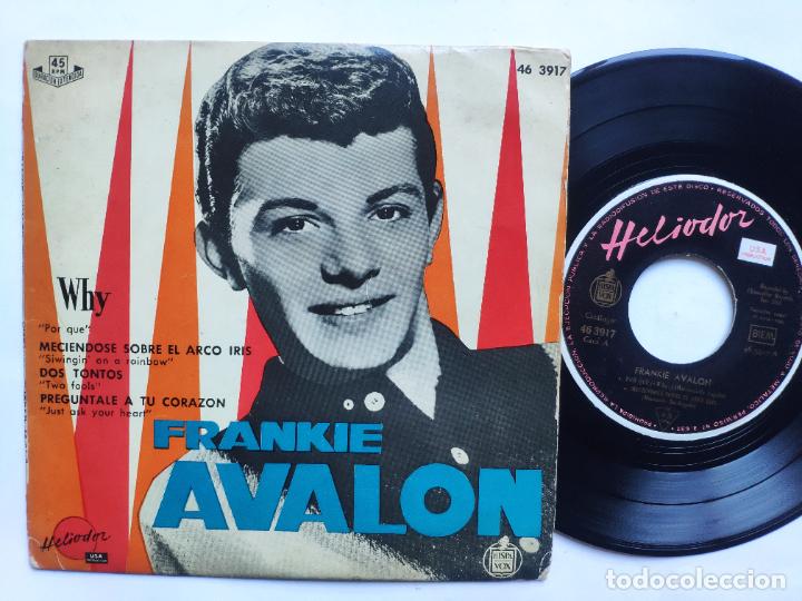 Discos de vinilo: FRANKIE AVALON - EP Spain PS - EX * WHY + 3 - Foto 1