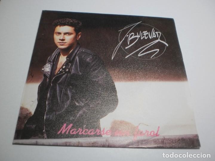 Disques de vinyle: single promocional j. bulevar. marcarse un farol. radio nacional espa&ntilde;a 1991 (probado, seminuevo)
