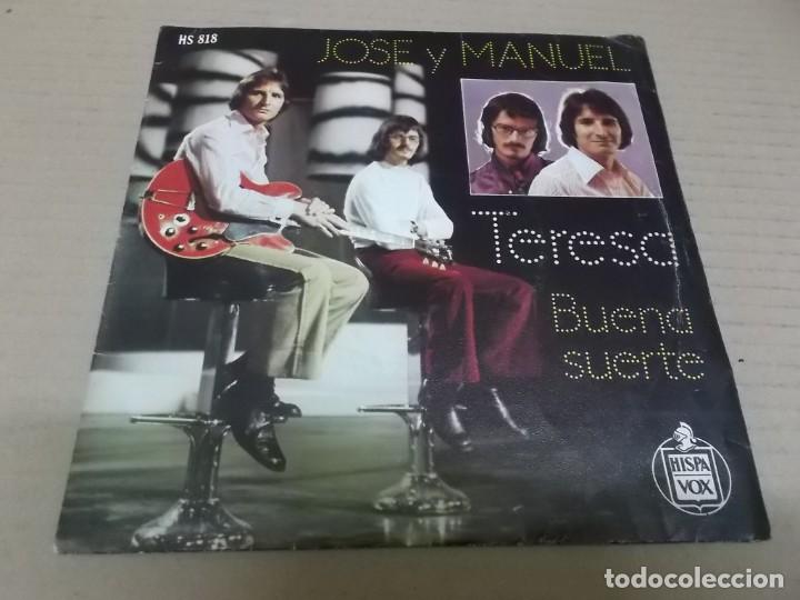 Discos de vinilo: JOSE Y MANUEL (SN) TERESA A&Ntilde;O 1972 - Foto 1