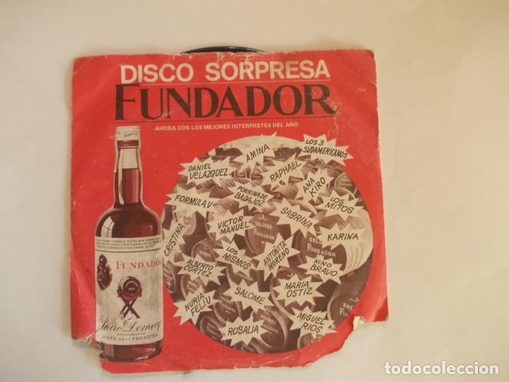 Discos de vinilo: Vinilo disco Sorpresa Fundador Formula V - Foto 2