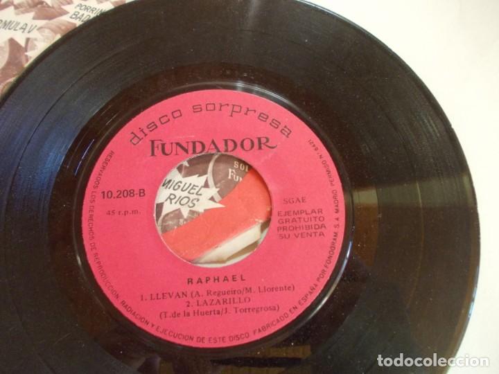Discos de vinilo: Vinilo disco Sorpresa Fundador Raphael - Foto 7