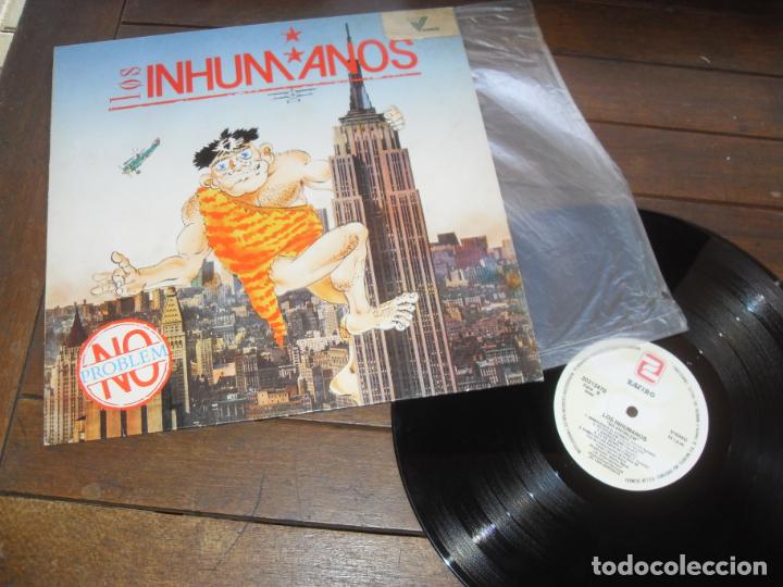 Discos de vinilo: LOS INHUMANOS LP. NO PROBLEM. MADE IN SPAIN. 1990 - Foto 1